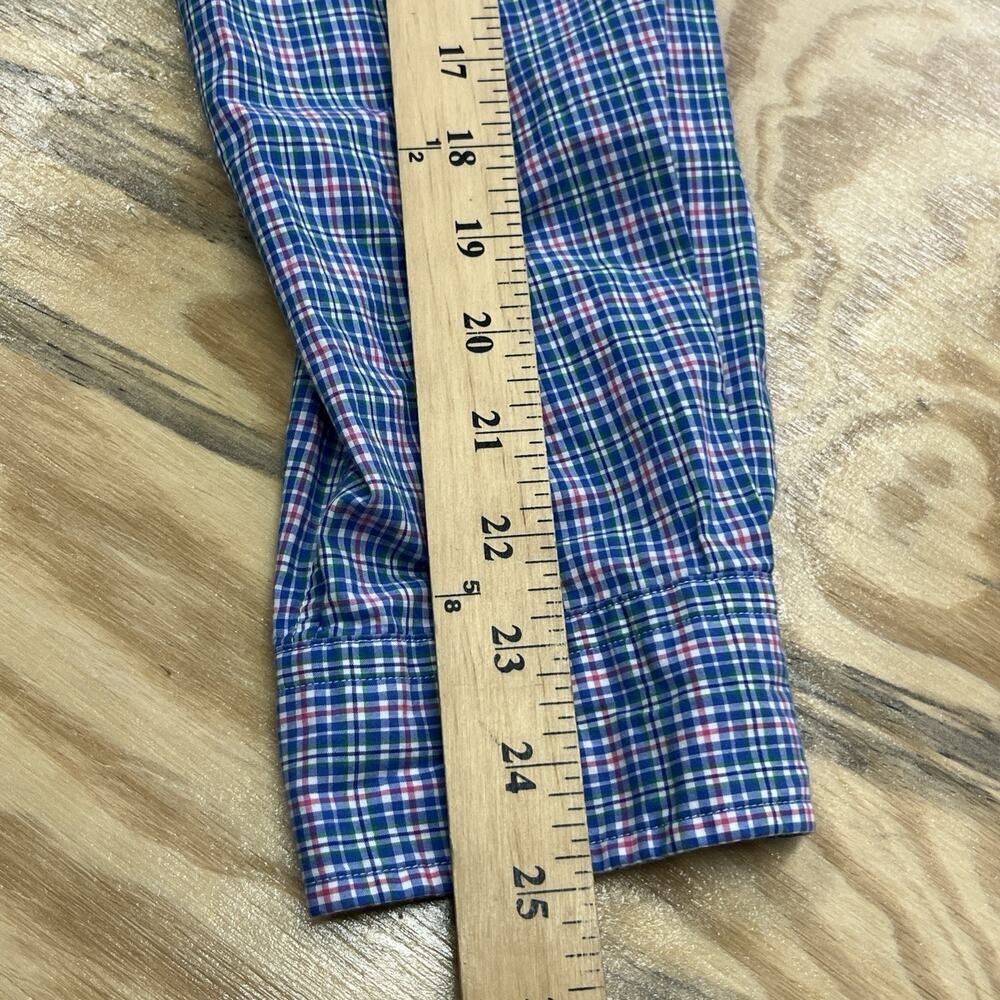 Vintage Ralph Lauren Classic Fit Multi Colorful Button Down Shirt Size L Preppy - Picture 12 of 12